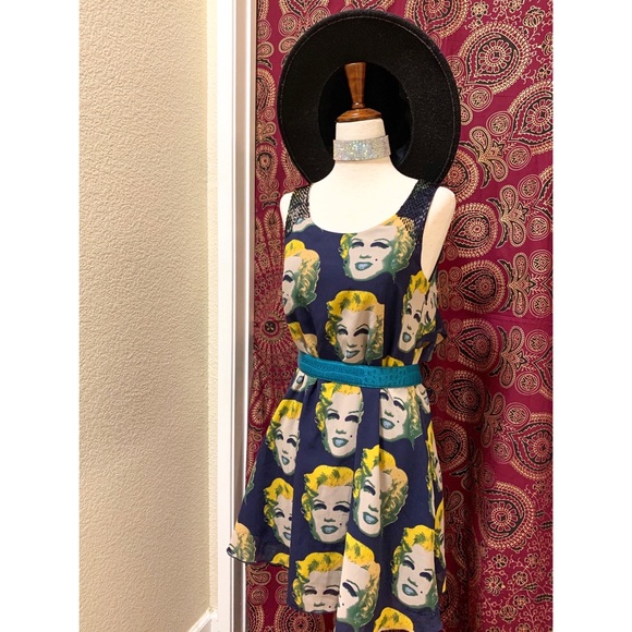 🌈 Amazing Rare Andy Warhol dress - Picture 10 of 11
